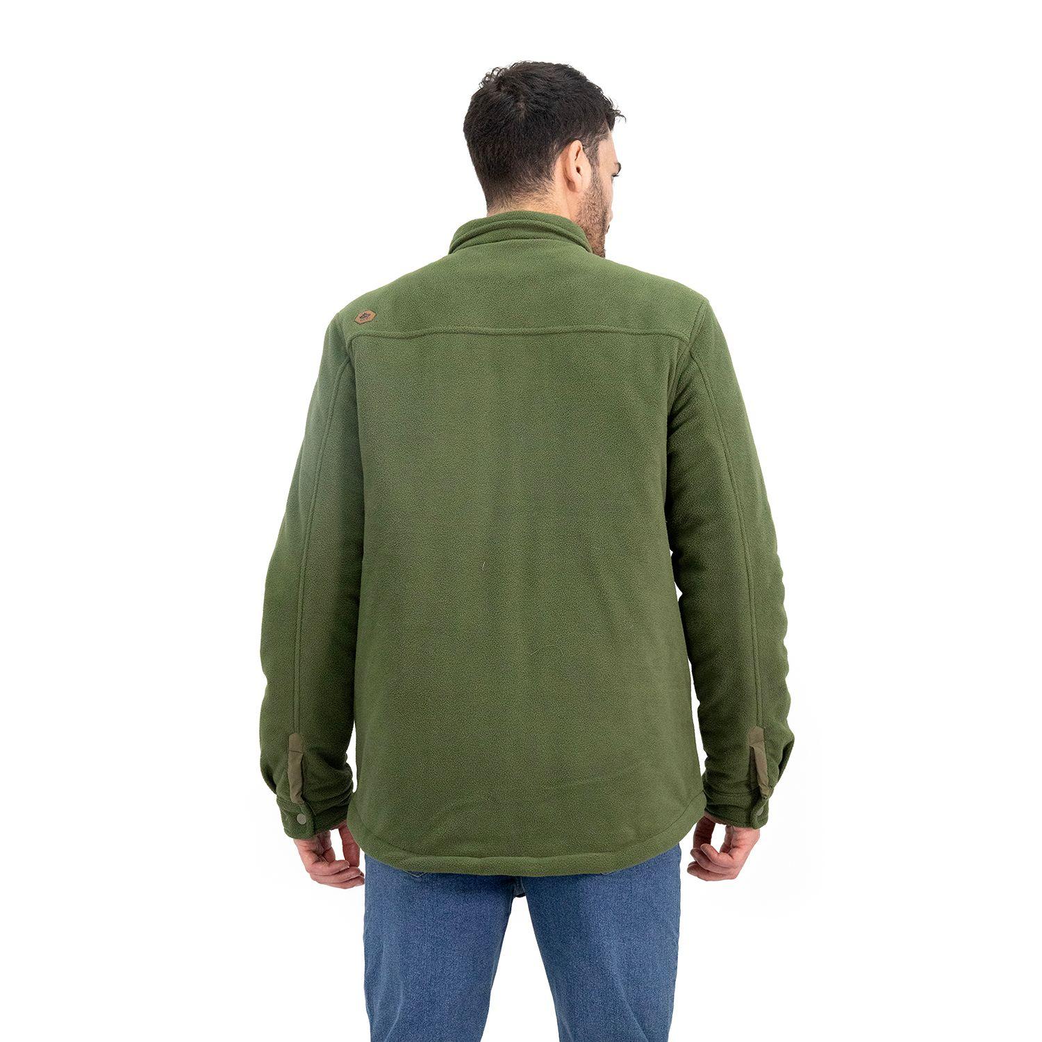 Chaqueta Polar Quebec Grizzly Verde Oliva-2