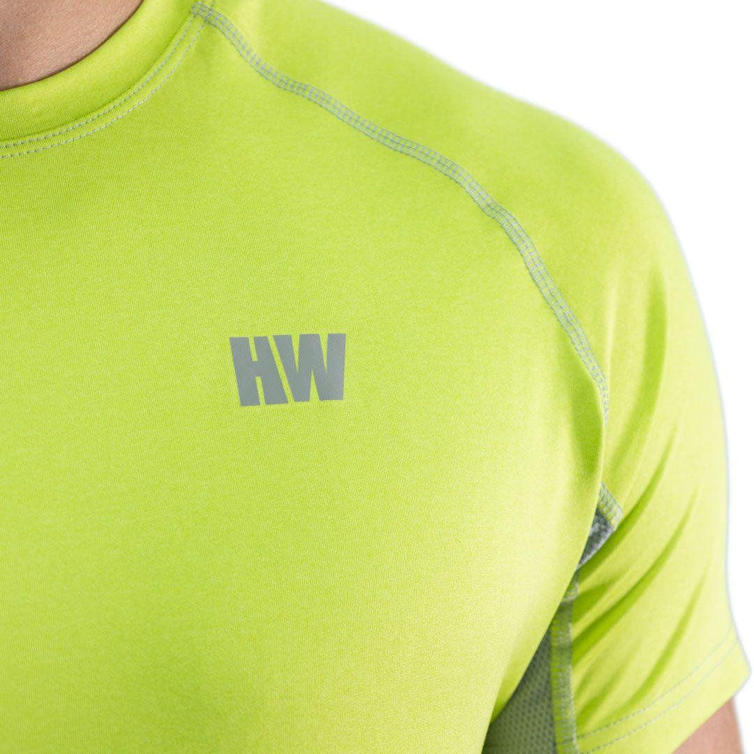 Polera Dry Fit Hw Spx Manga Corta Hombre Lime-1