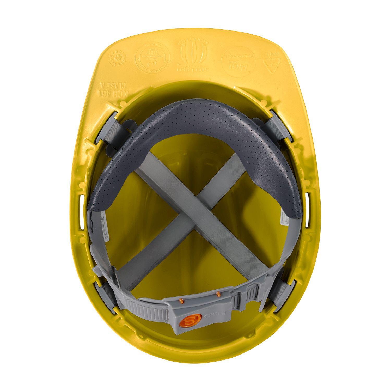 Casco Monster Top 33 Amarillo Steelpro-3