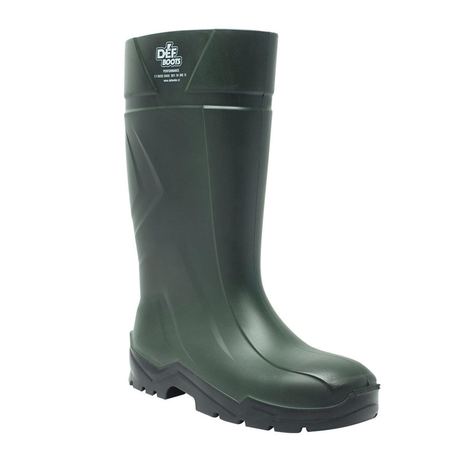 BOTA SEGURIDAD DEFENDER PERFOMANCE PU VERDE CPP DF 740-1