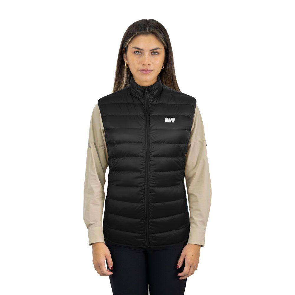 Parka Pluma HW Pullay Pro Mujer Sin Manga Black-0