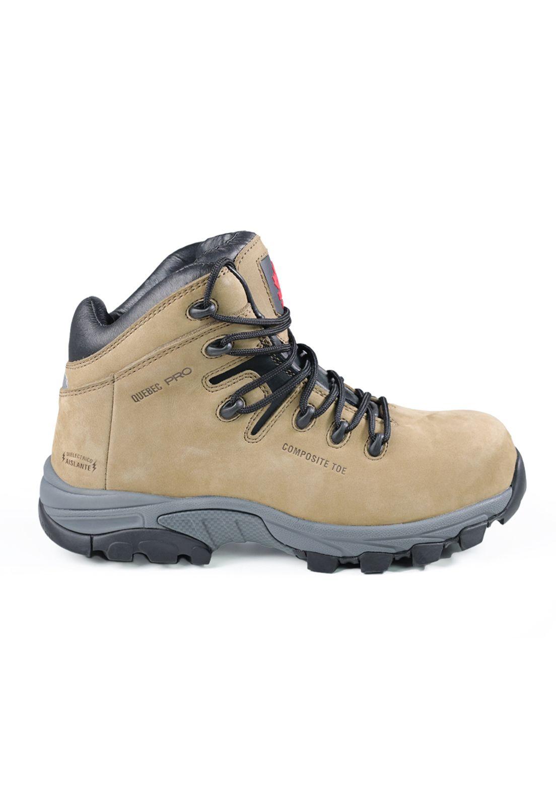 Calzado de Seguridad Quebec Pro Hamilton Beige-0