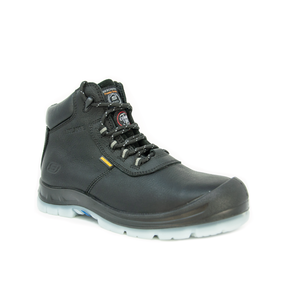 Botin Skechers Hammer High Black-1