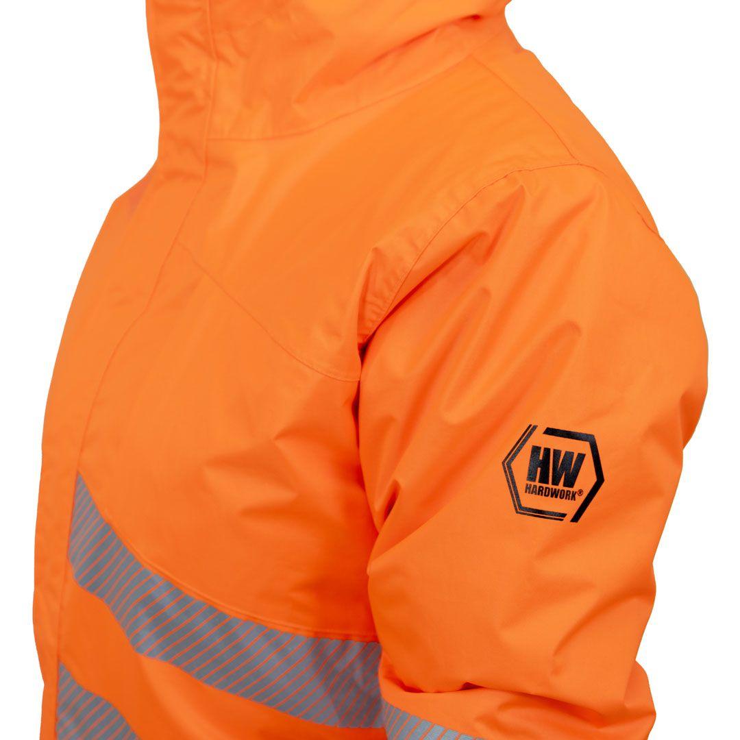 Parka HW Artica Mujer Naranjo Fluor-4