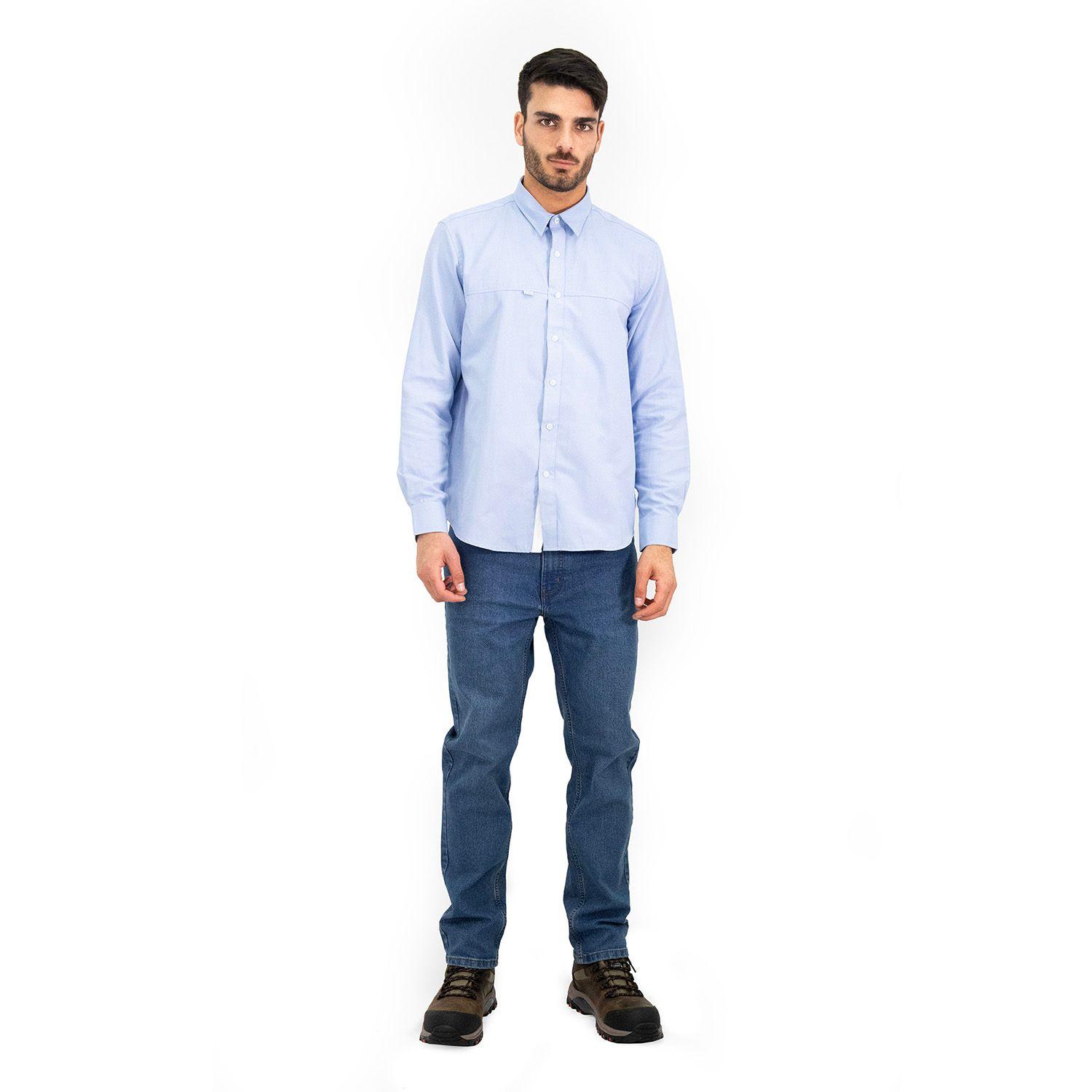 Camisa Quebec Vancouver Celeste-3