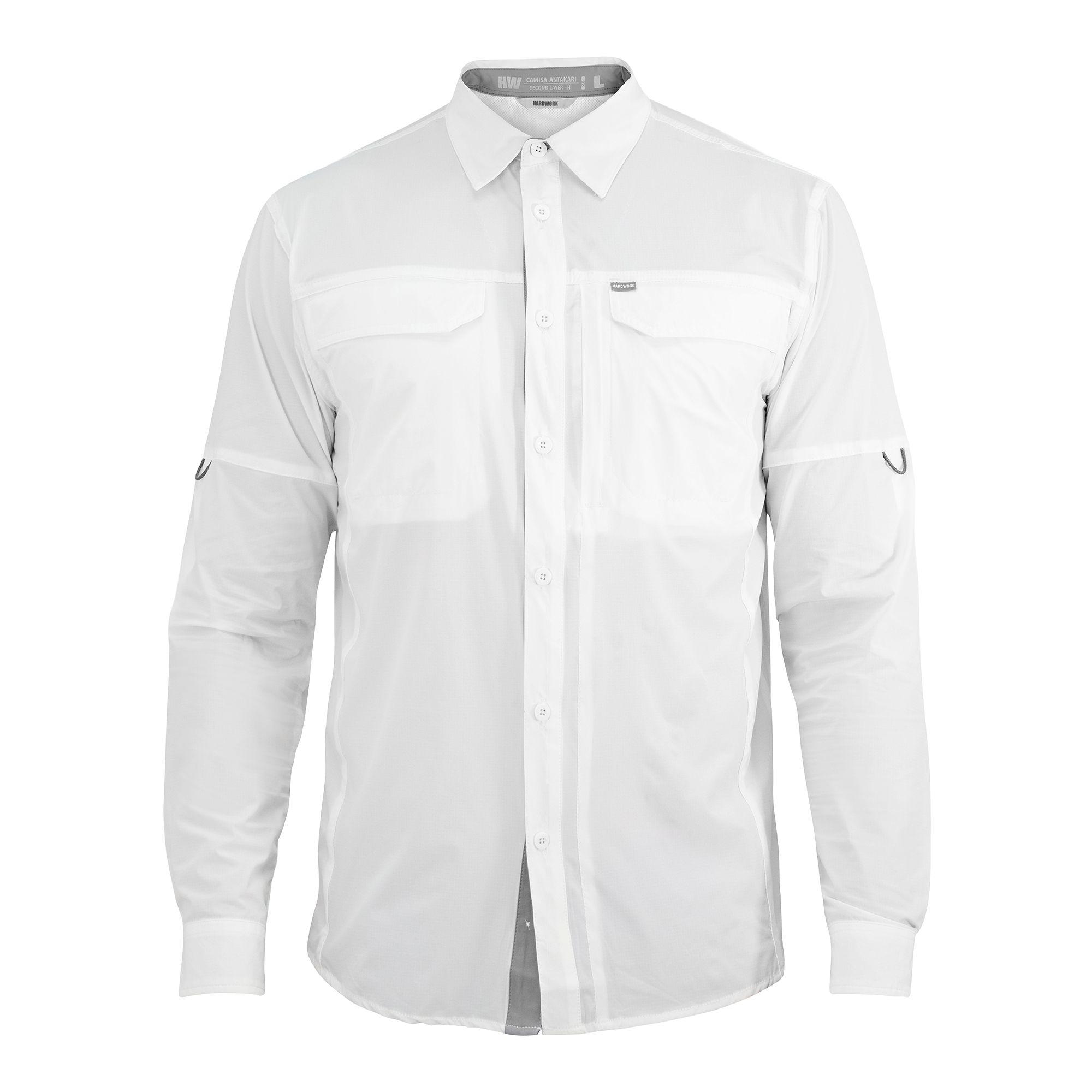 Camisa HW Antakari Spandex Blanca-0
