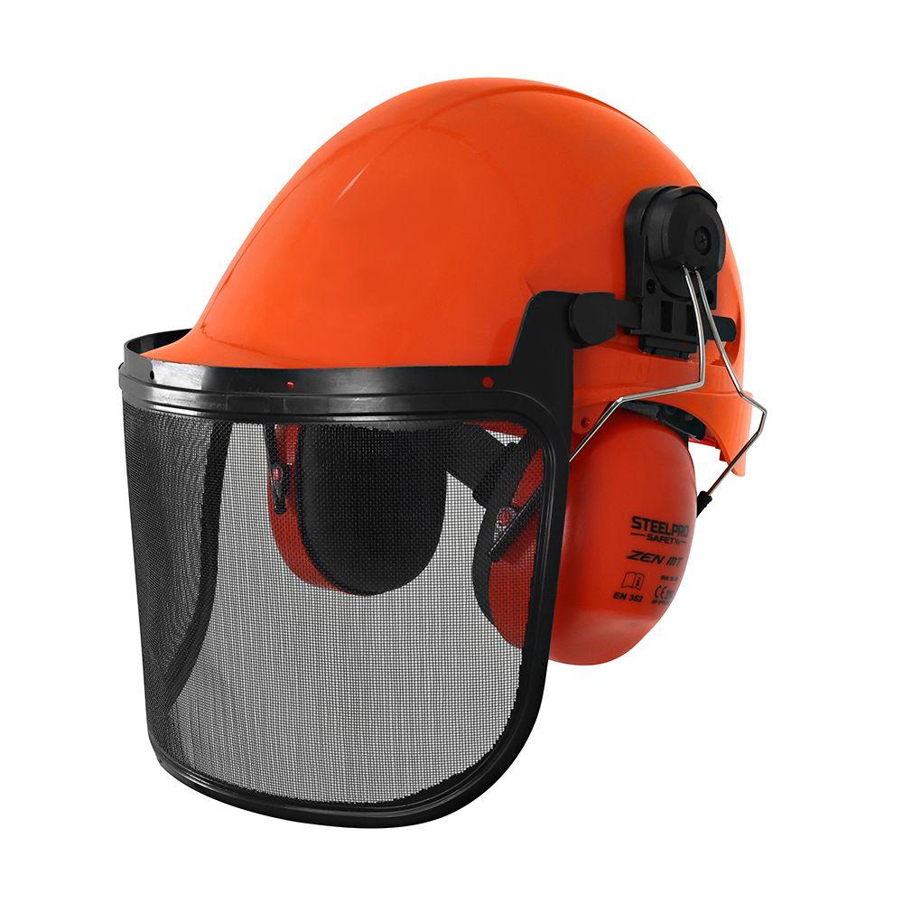 Casco MTA ABS Motosierra Naranjo-3