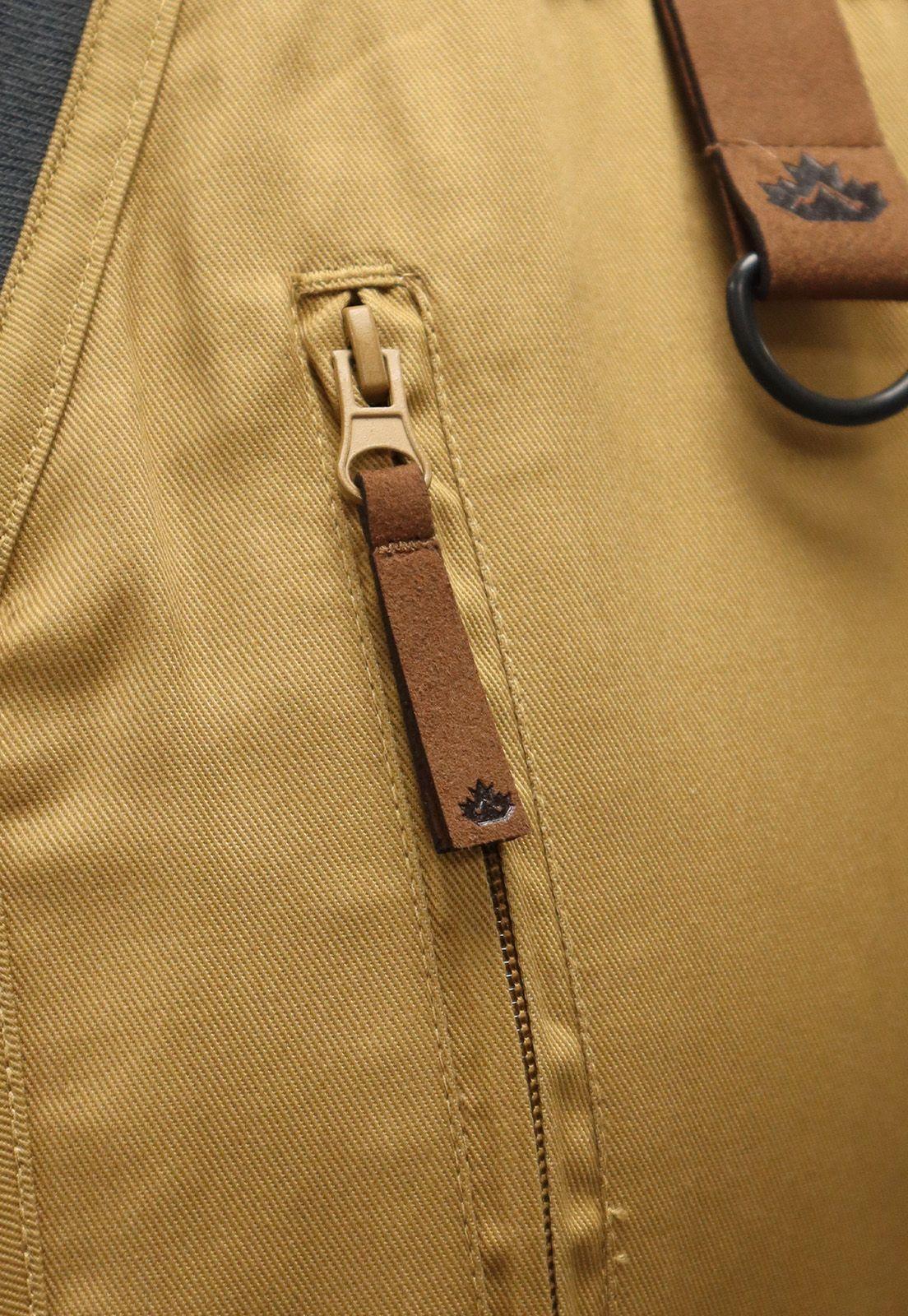 Chaleco Geólogo Gabardina Quebec Camel-2