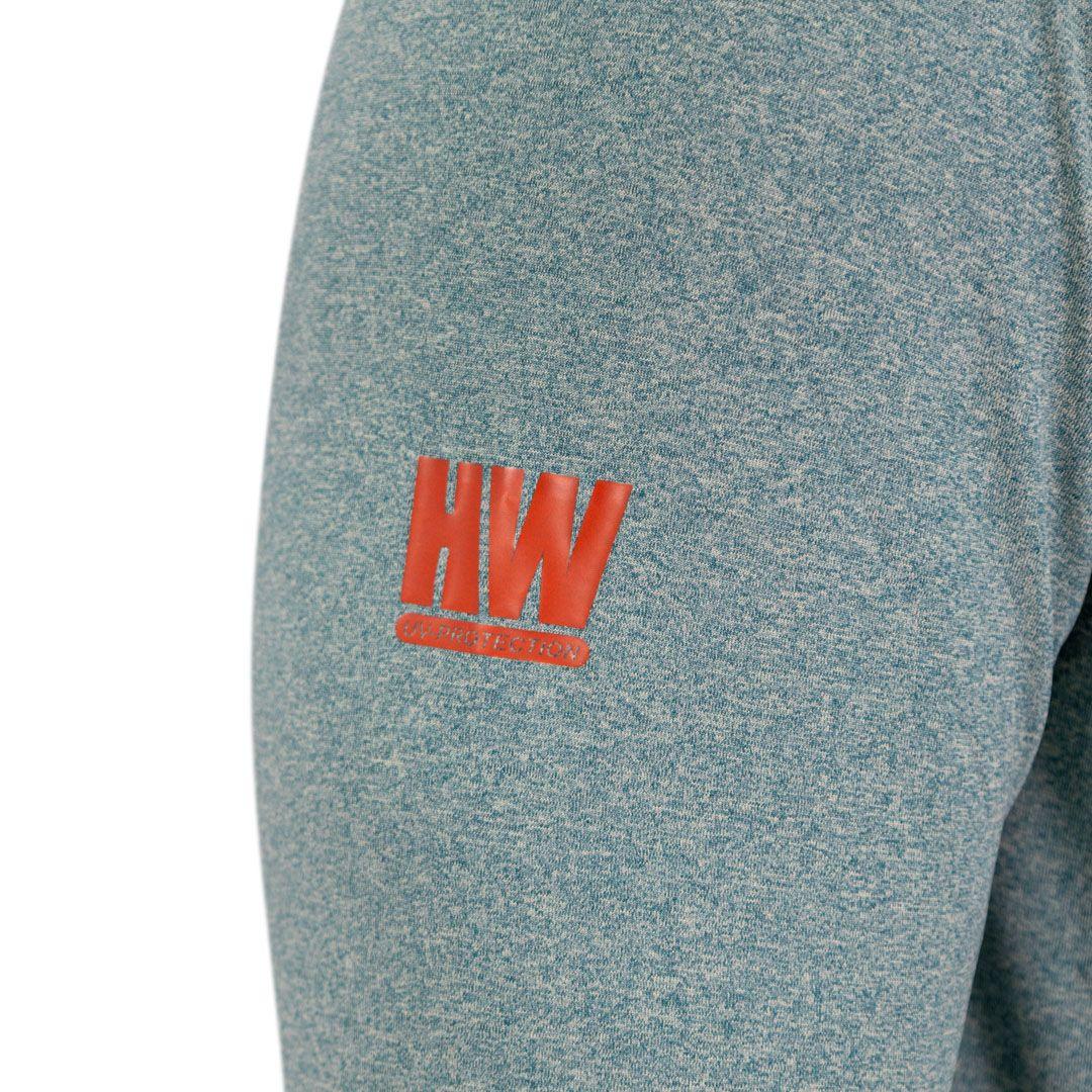 Polera Dry Fit HW SPX Manga Larga Hombre Dark Green-3
