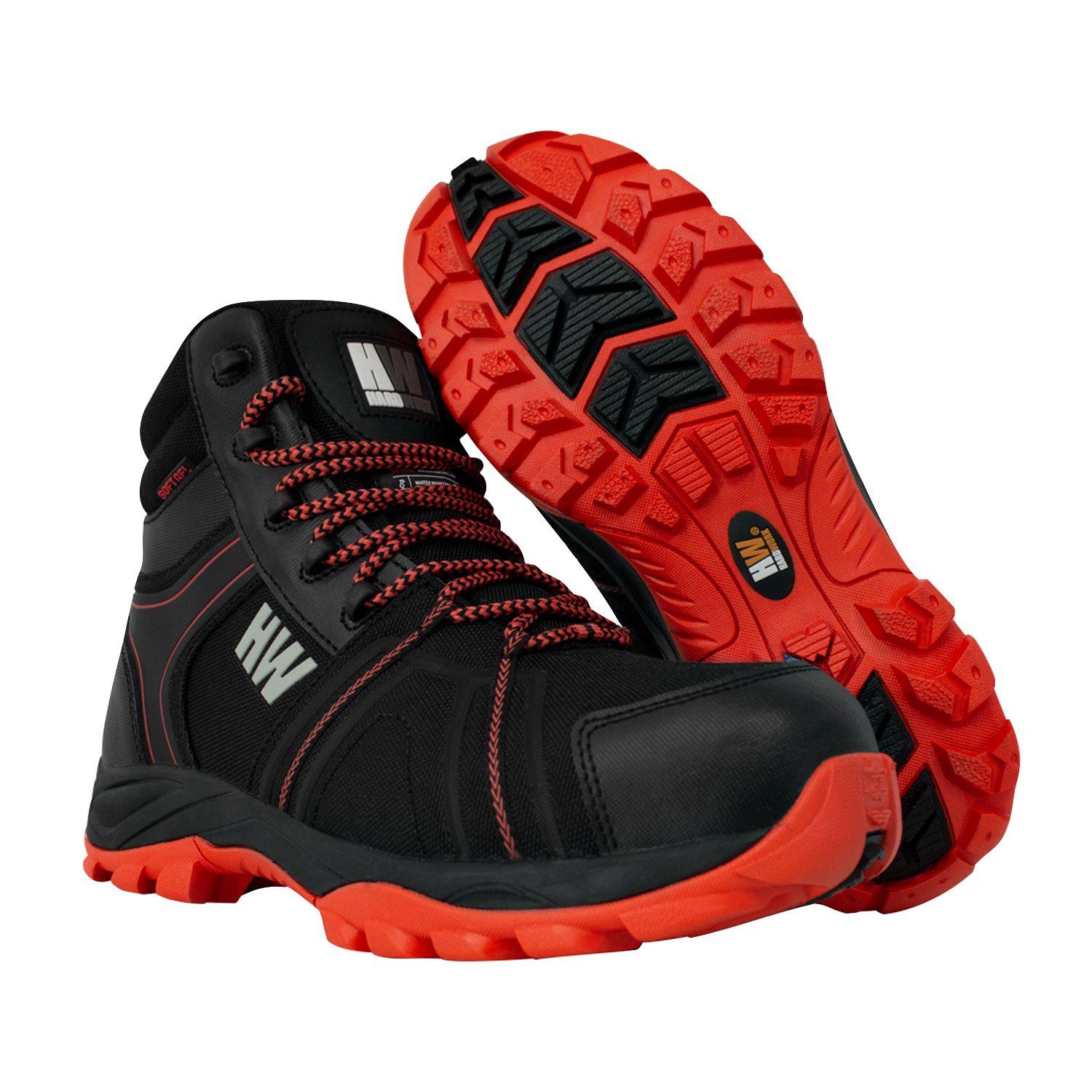 Calzado Seguridad HW Bering High C/ Thinsulate Red-2
