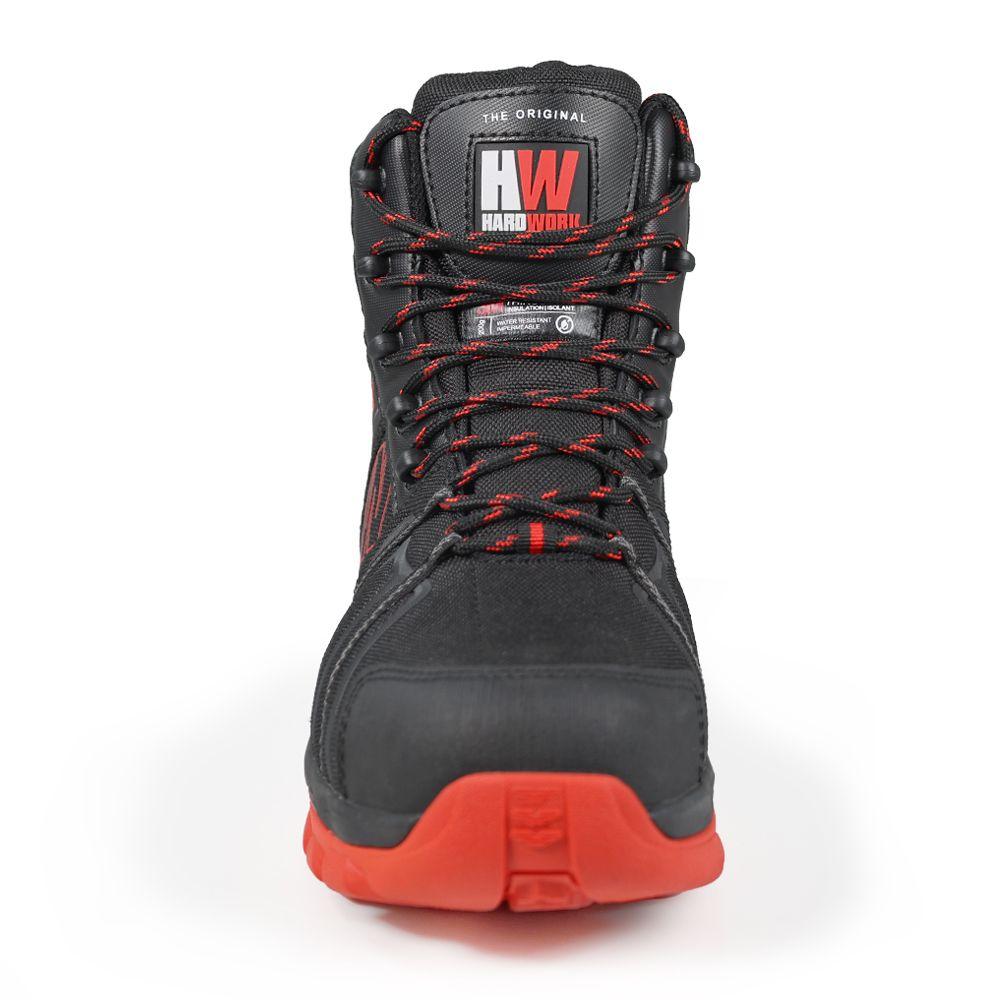 Calzado Seguridad HW Bering High C/ Thinsulate Red-2