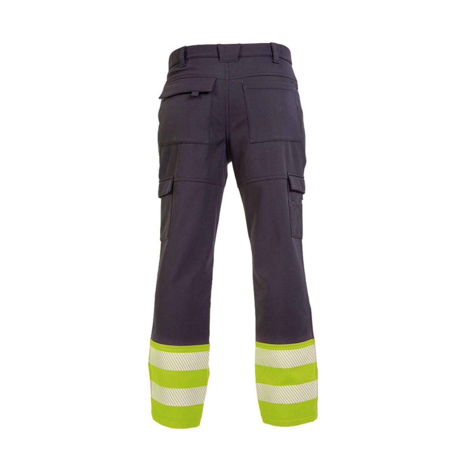 Pantalón Softshell HW Oklan Amarillo Fluor-1