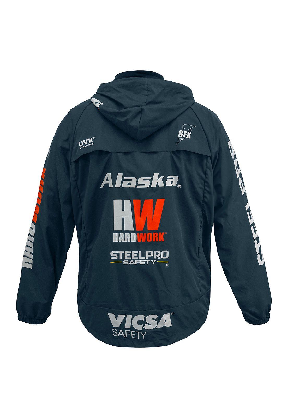Cortaviento HW Vent Hombre Azul Oscuro Print-3