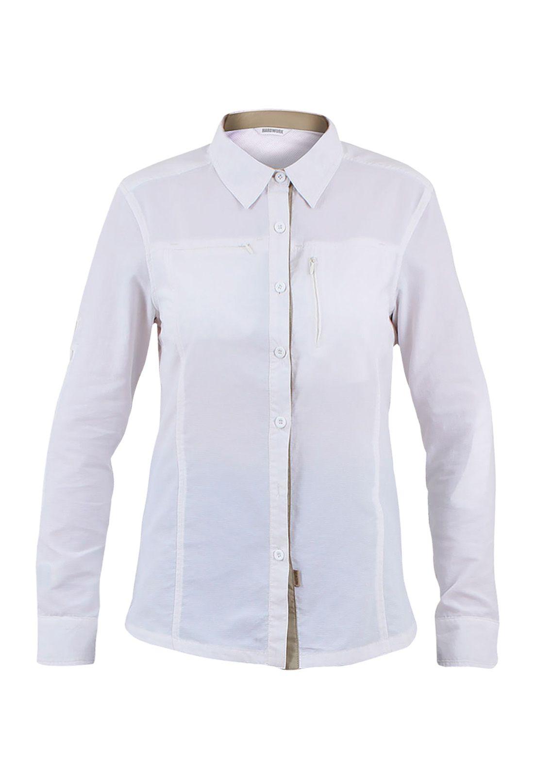 Camisa HW Arizona Regular Mujer Blanco-0