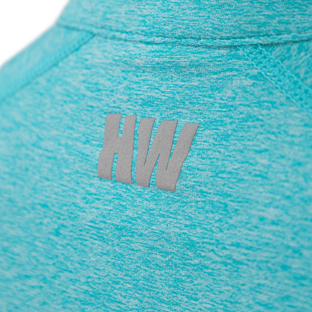 Polera Dry Fit Hw Manga Larga Mujer Turquesa-5