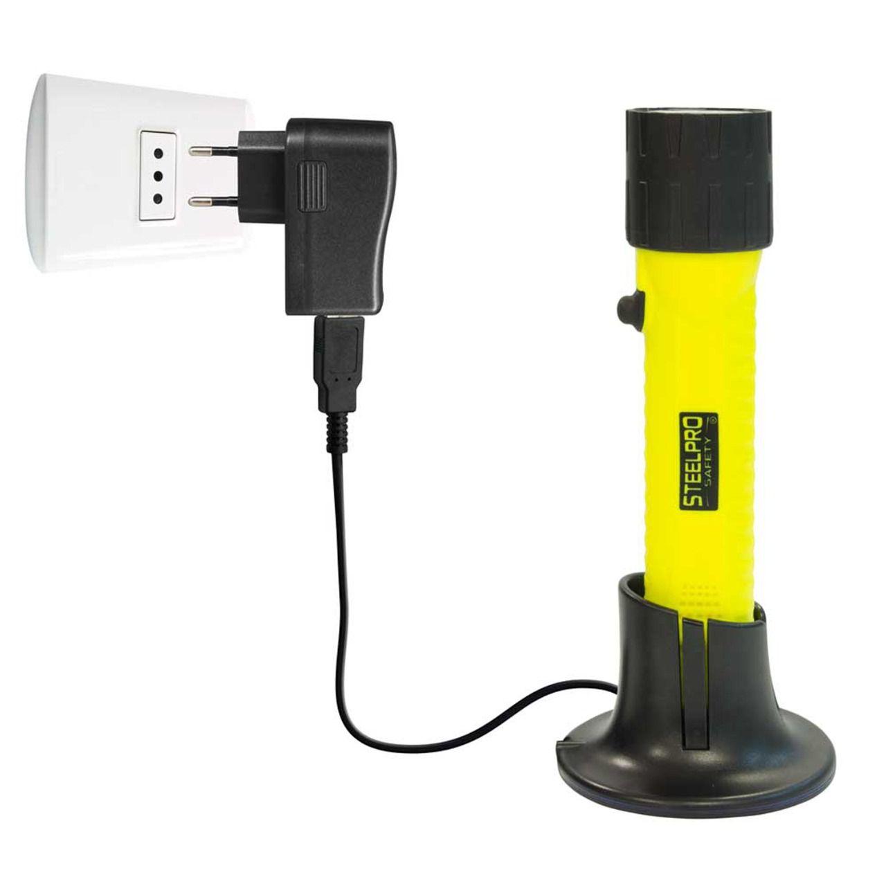 Linterna De Seguridad Steelpro KL Super Bright-4