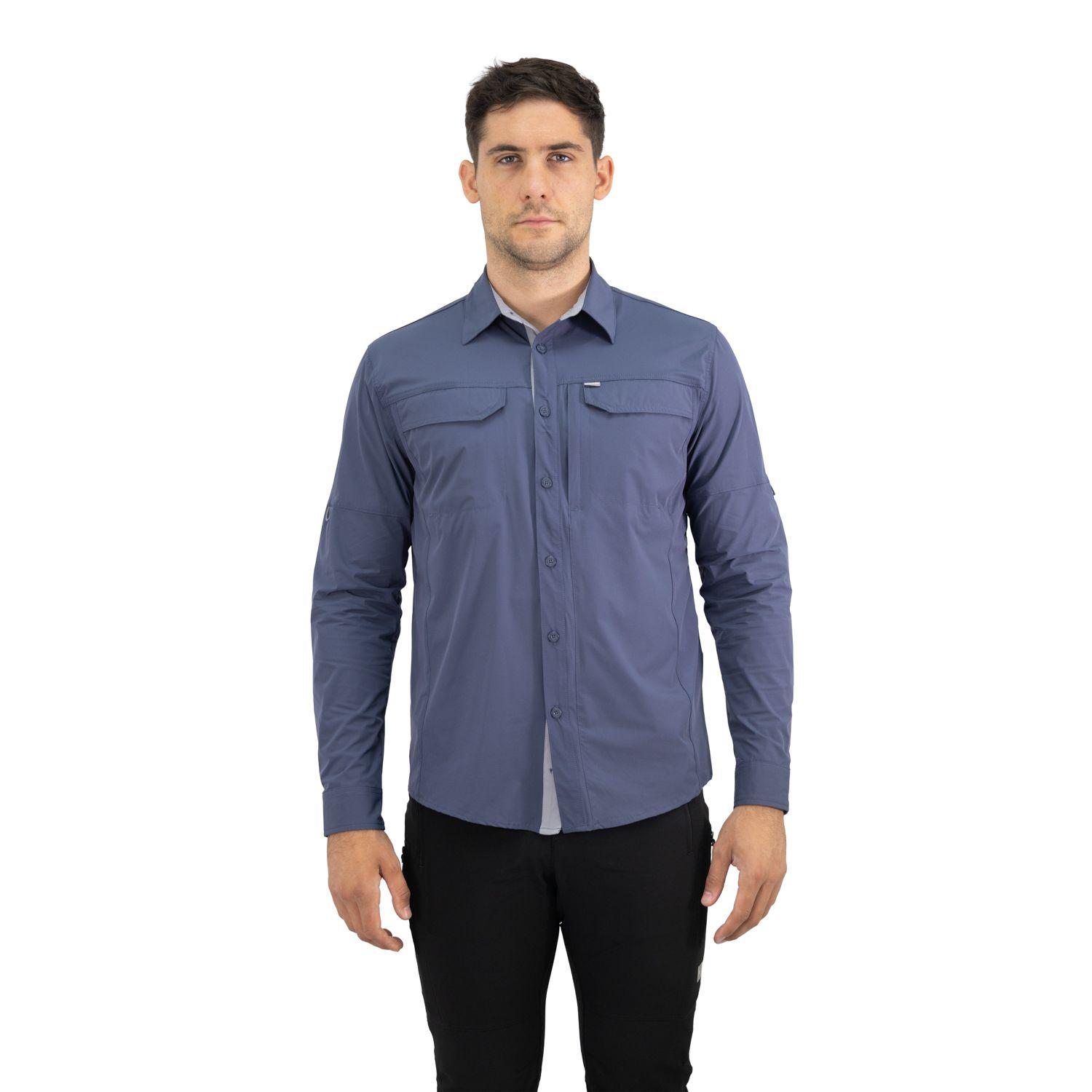 Camisa Hw Antakari Spandex Azul-0