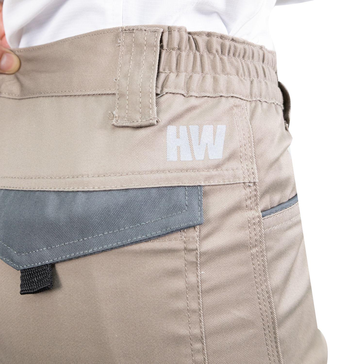 Pantalón Cargo HW Dakota Spandex Cafe Mujer-6