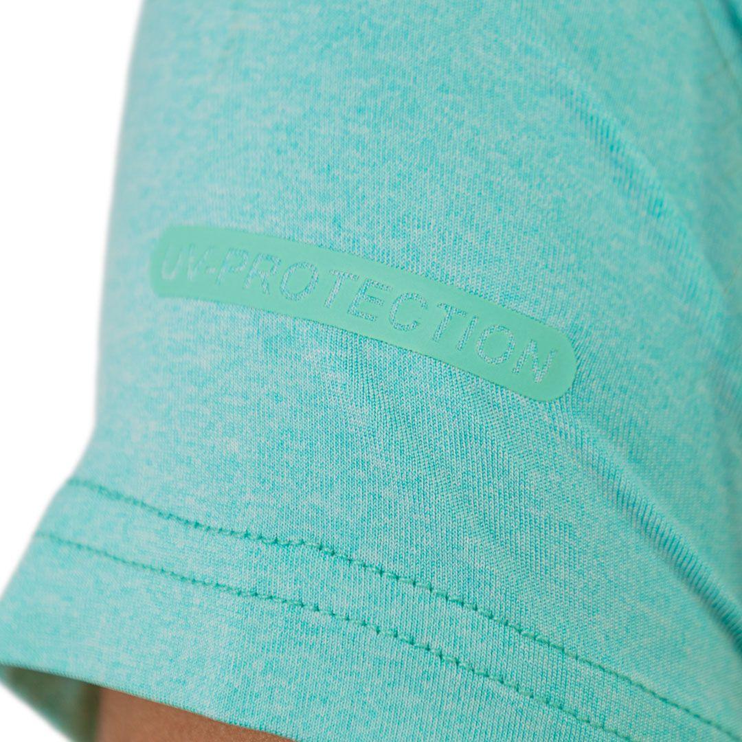 Polera Dry Fit Hw Spx Manga Corta Mujer Aqua-5