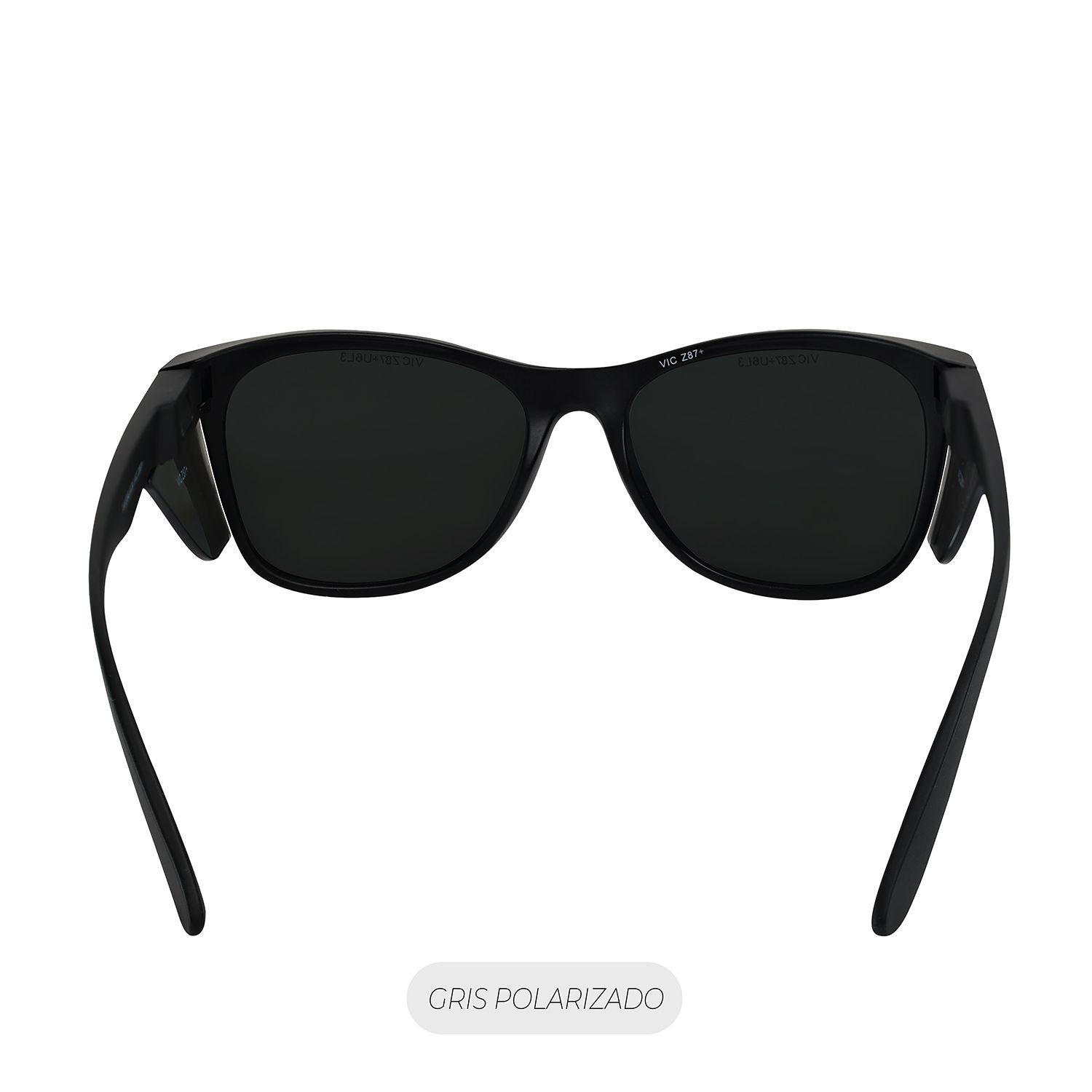 Lente Seguridad Safeblack Gris Polarizado Steelpro-3