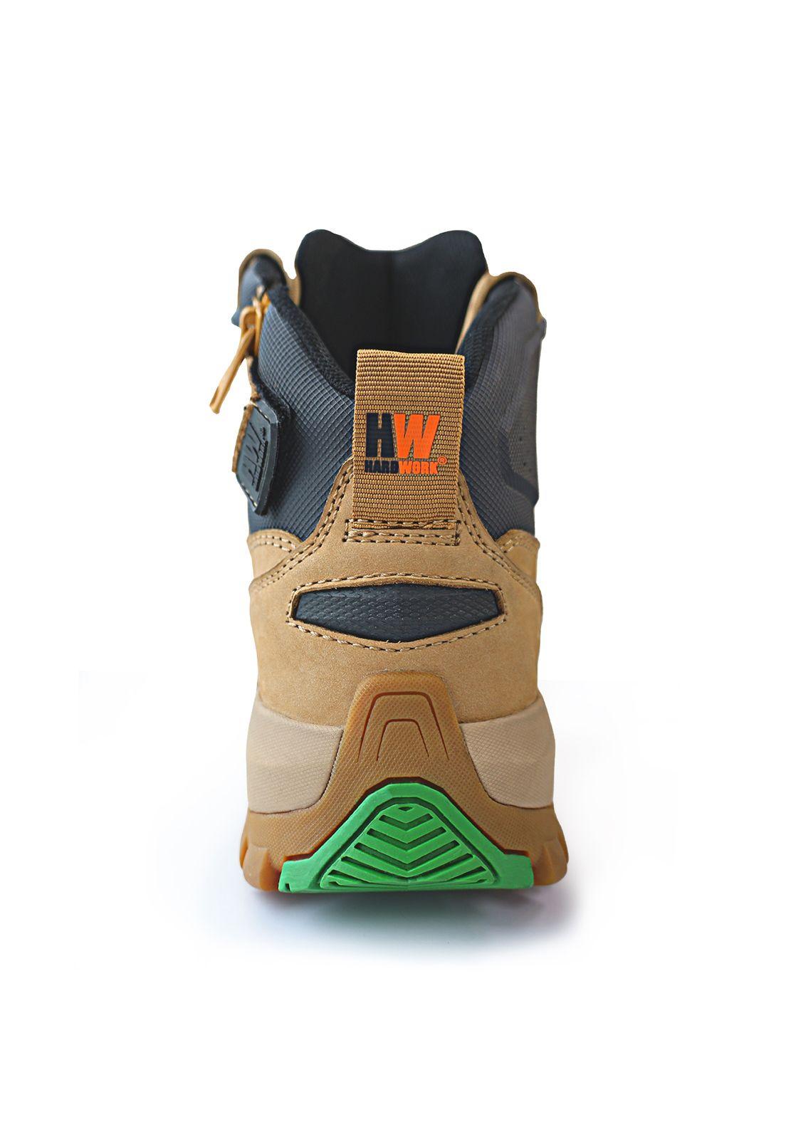 Calzado de Seguridad HW Melbourne Camel-4