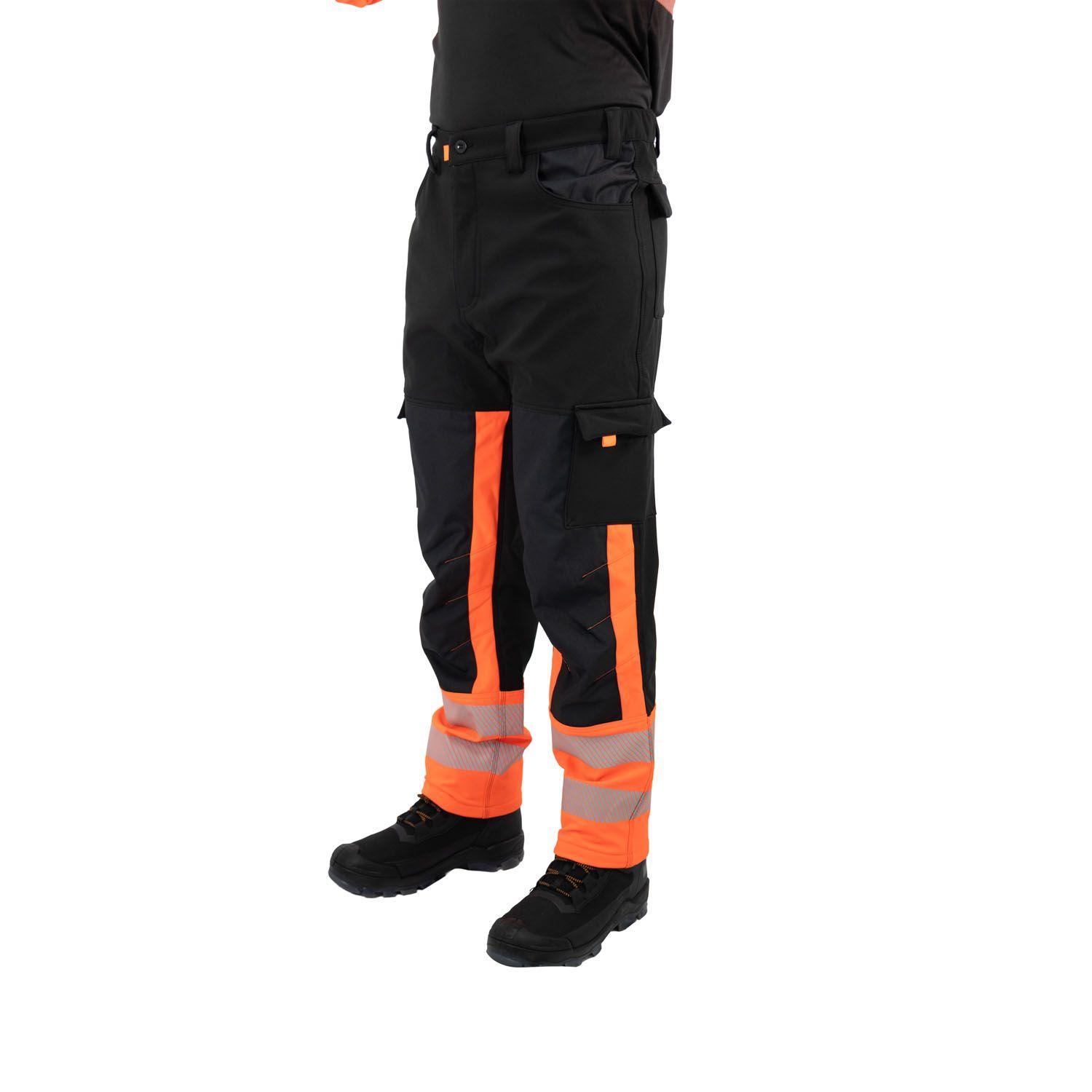 Pantalón Softshell HW Oklan Rojo Fluor-2