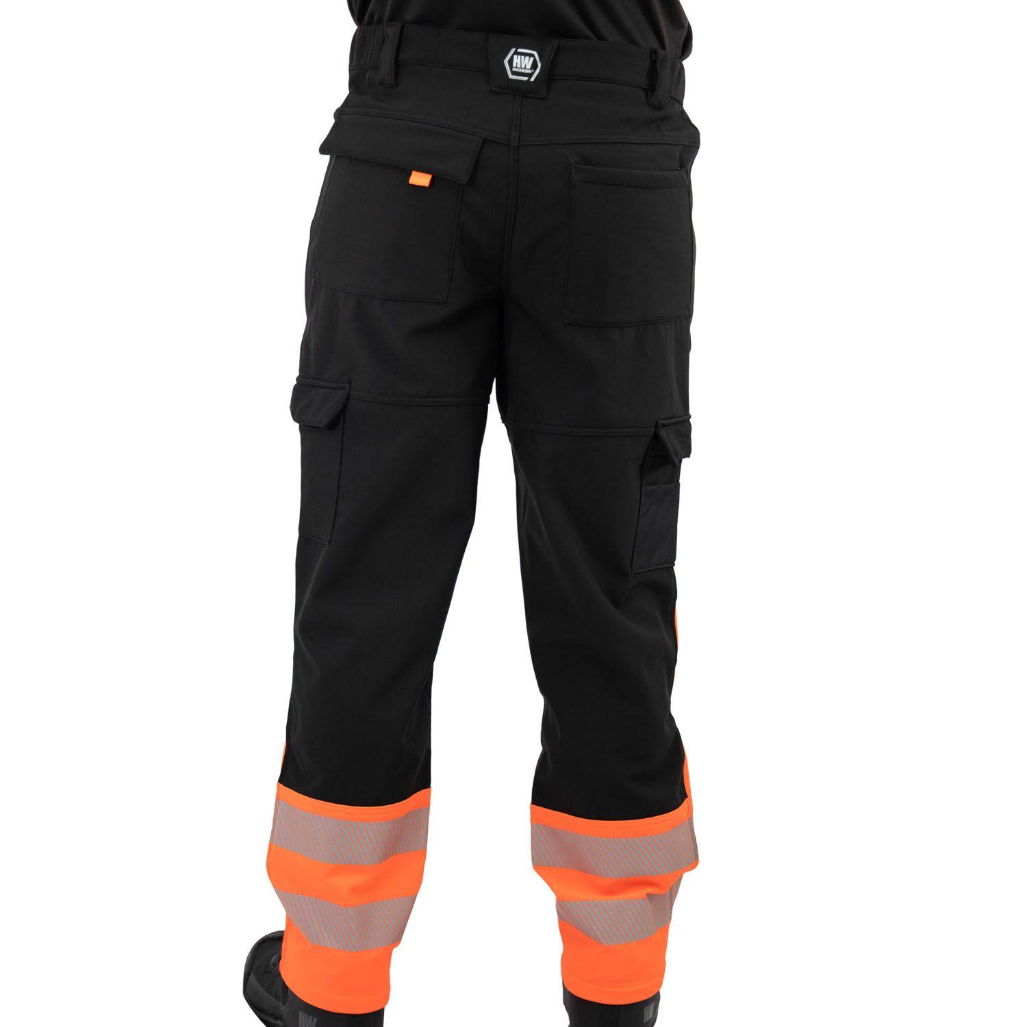 Pantalón Softshell HW Oklan Rojo Fluor-3