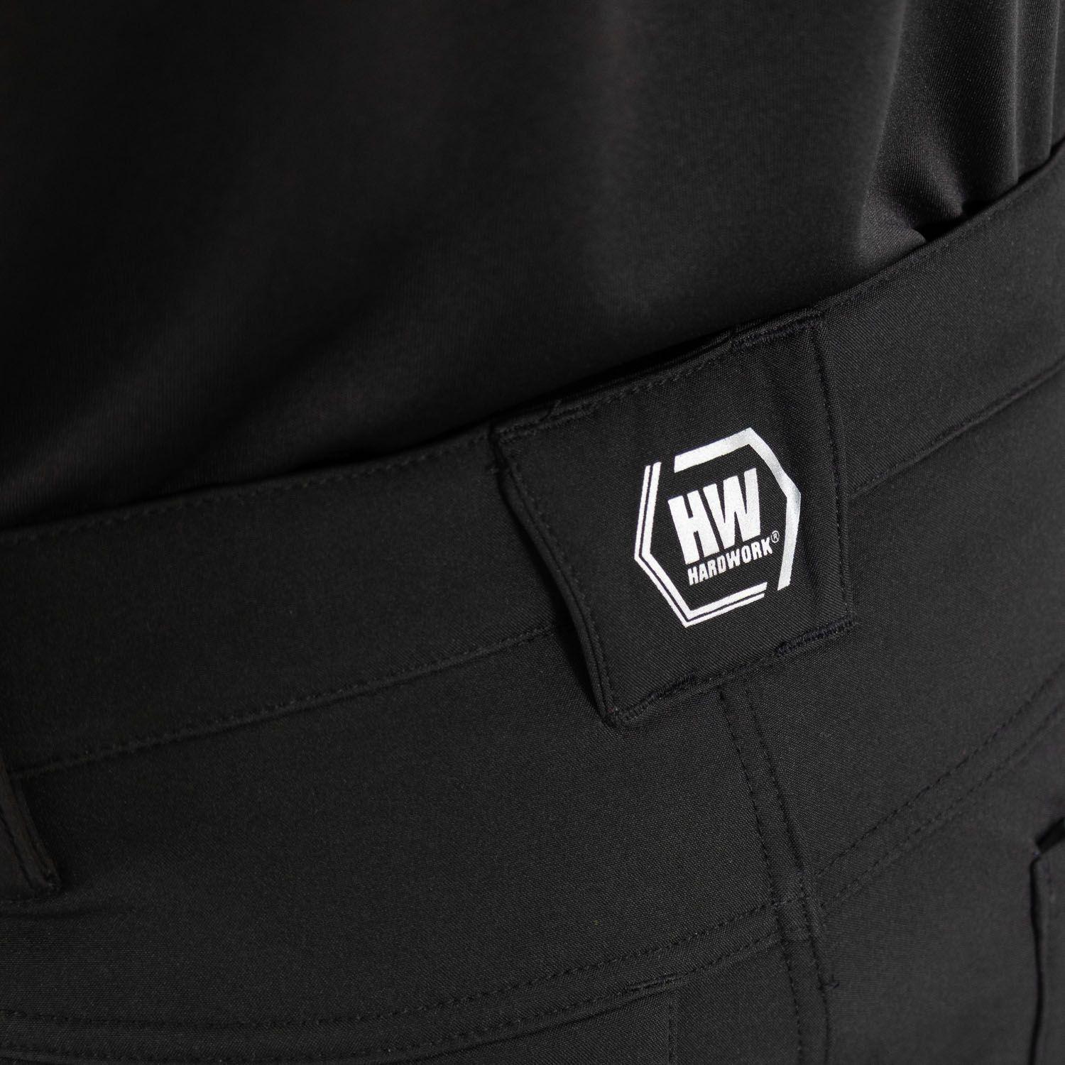 Pantalón Softshell HW Oklan Rojo Fluor-4