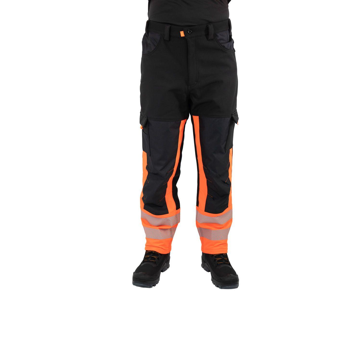 Pantalón Softshell HW Oklan Rojo Fluor-5