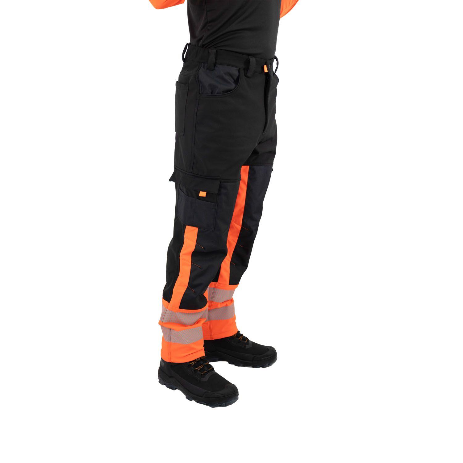 Pantalón Softshell HW Oklan Rojo Fluor-8
