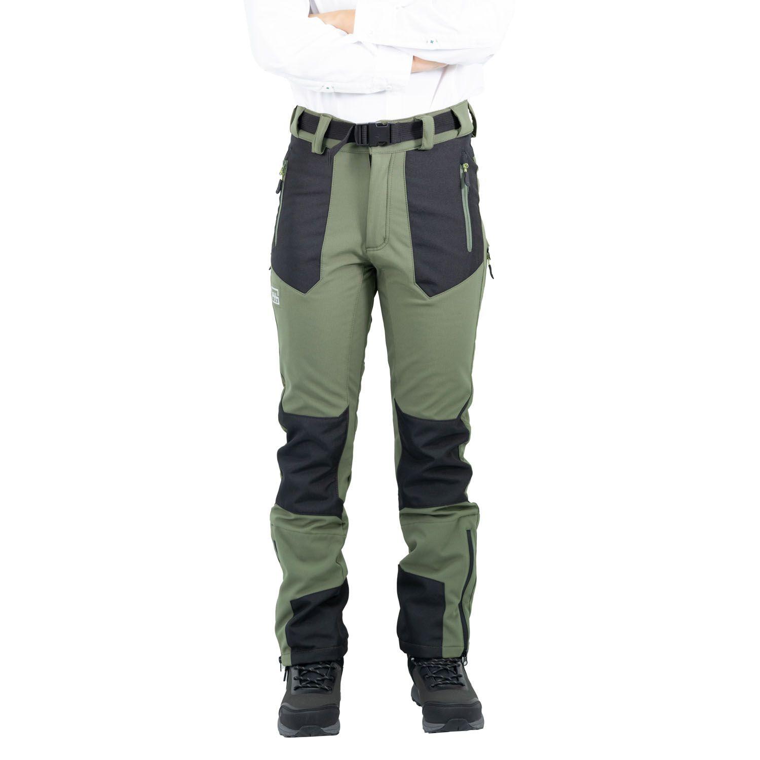 Pantalón Térmico HW Wolverine Mujer Verde Oliva-0
