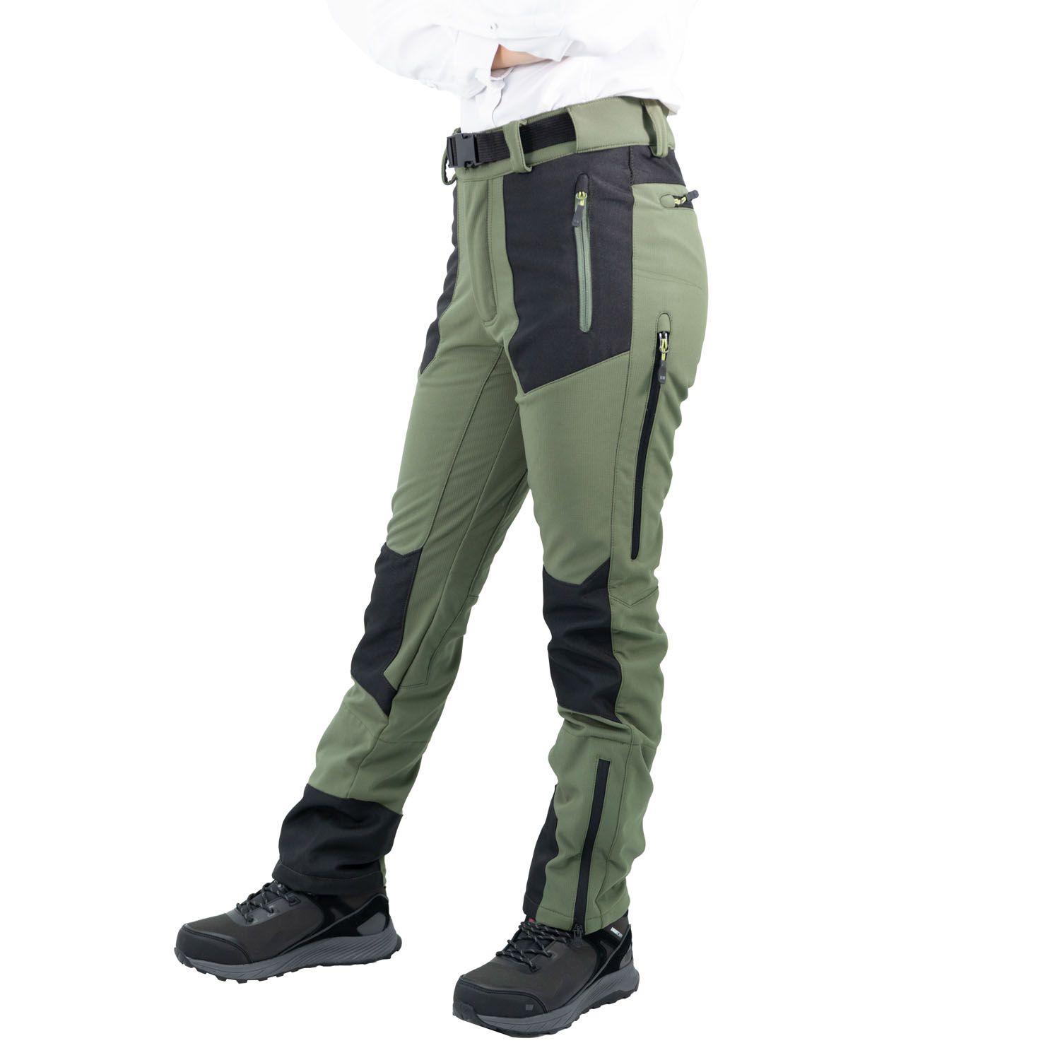 Pantalón Térmico HW Wolverine Mujer Verde Oliva-2