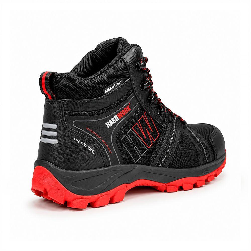 Calzado de Seguridad HW Bering Low Red-3