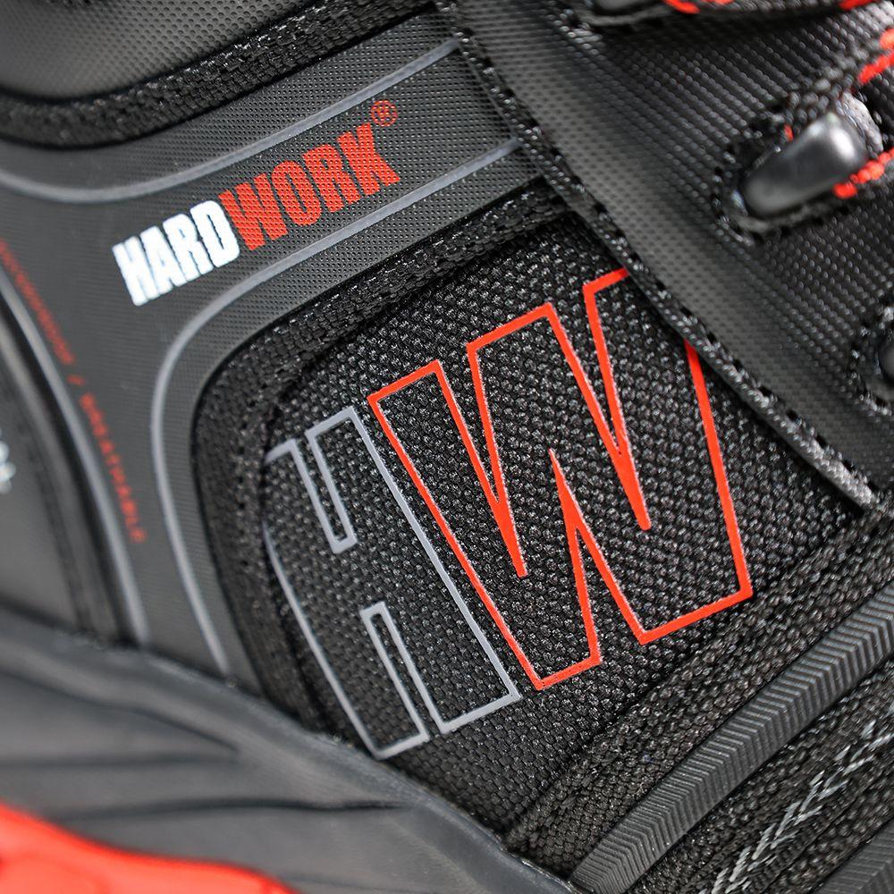 Calzado de Seguridad HW Bering Low Red-5