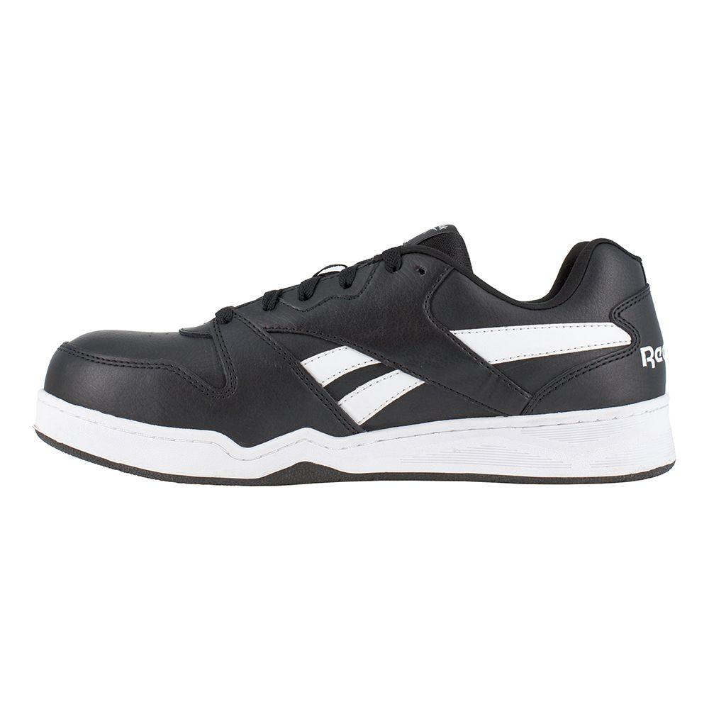 Zapatilla de Seguridad Reebok Clasica Caña Baja Negro Hombre-3