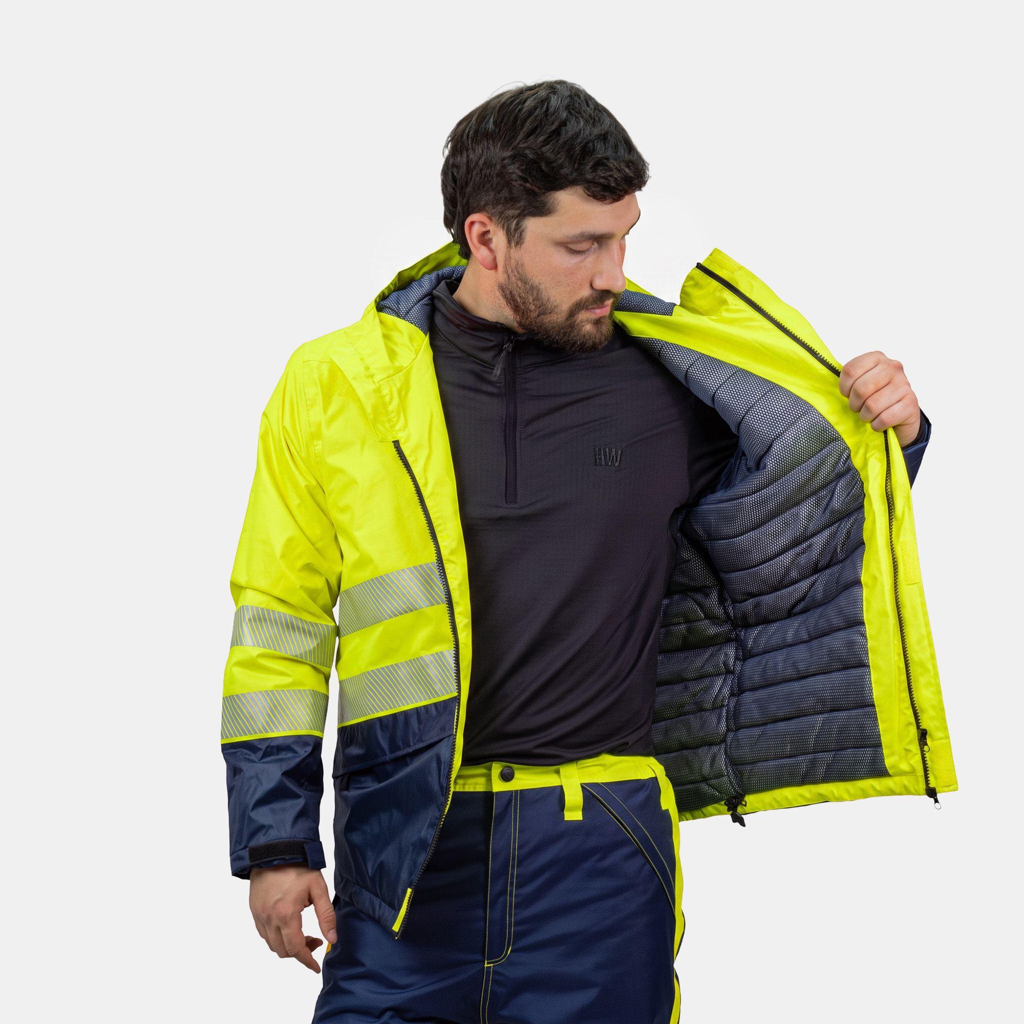 Parka HW Artica Amarillo Fluor-5