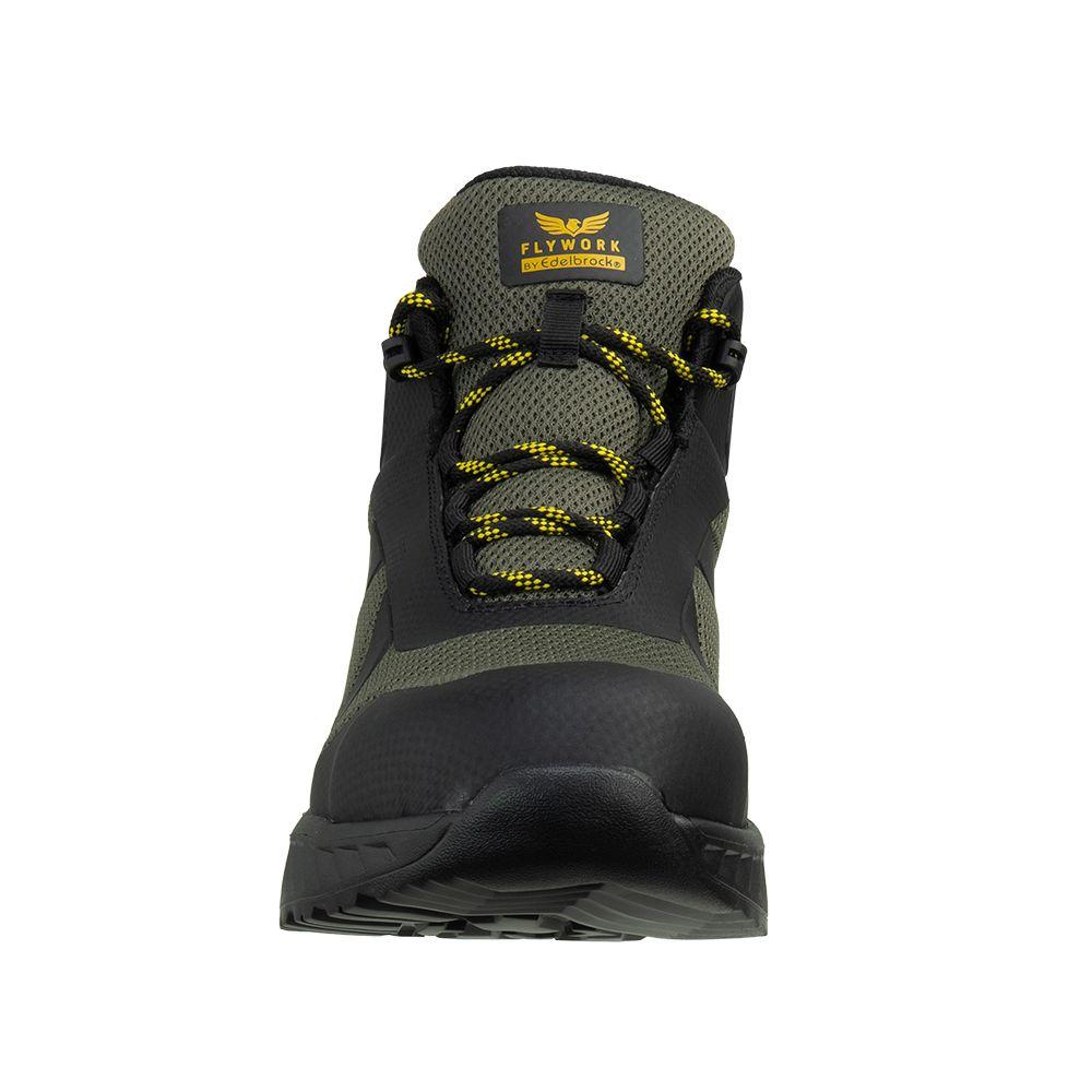 Zapatilla de Trabajo EDBK Fly Work 2 DK Green Black-2