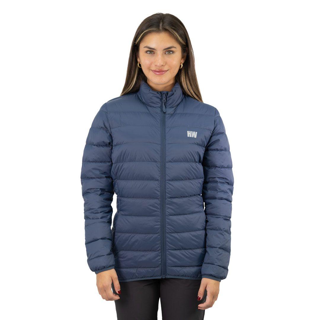 Parka Pluma Pullay PRO Mujer Azul-0