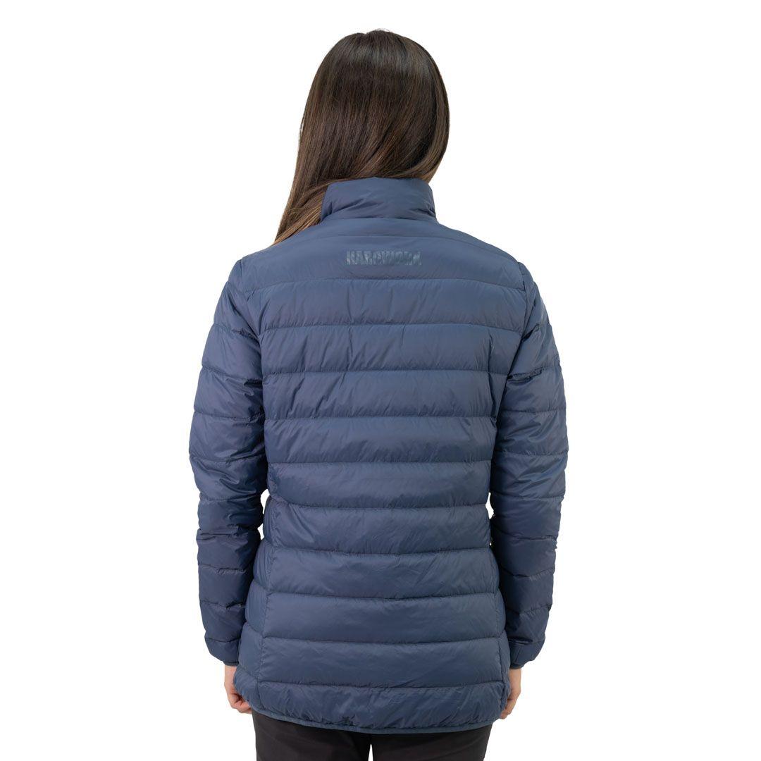 Parka Pluma Pullay PRO Mujer Azul-3
