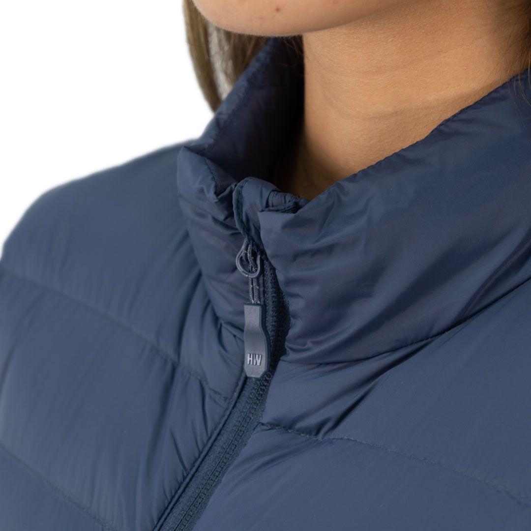 Parka Pluma Pullay PRO Mujer Azul-4
