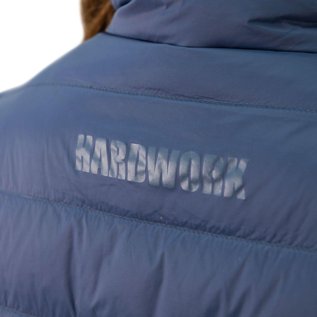 Parka Pluma Pullay PRO Mujer Azul-5