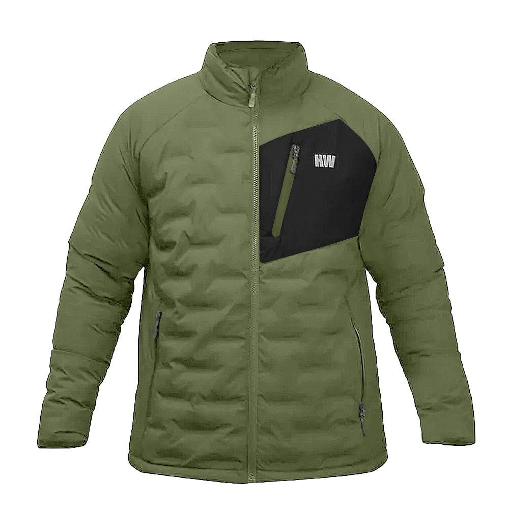 Parka Insulada HW Explorer sin Gorro Verde Oliva-0