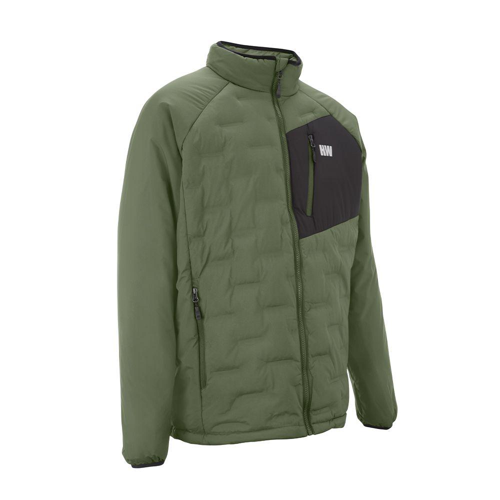 Parka Insulada HW Explorer sin Gorro Verde Oliva-1