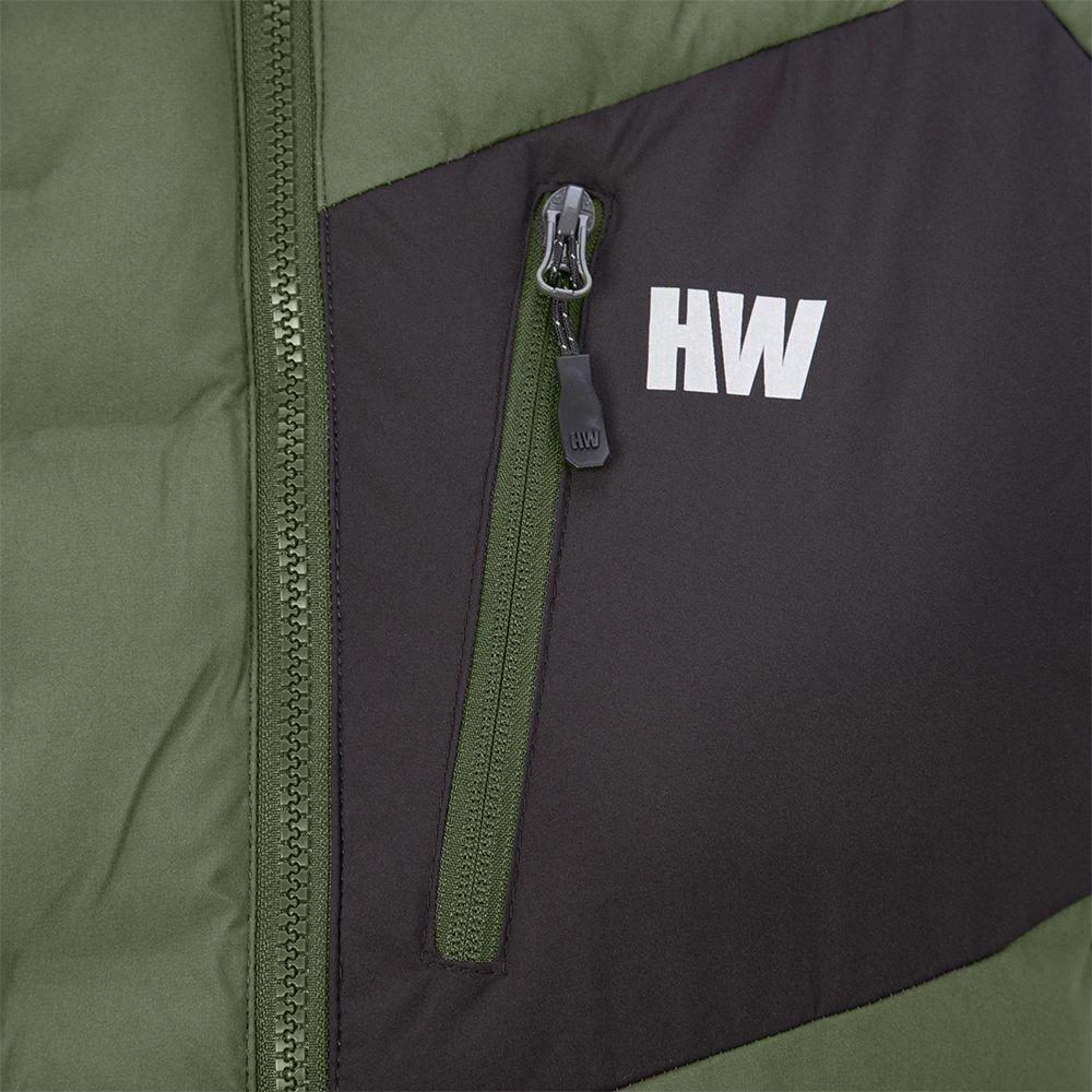 Parka Insulada HW Explorer sin Gorro Verde Oliva-3