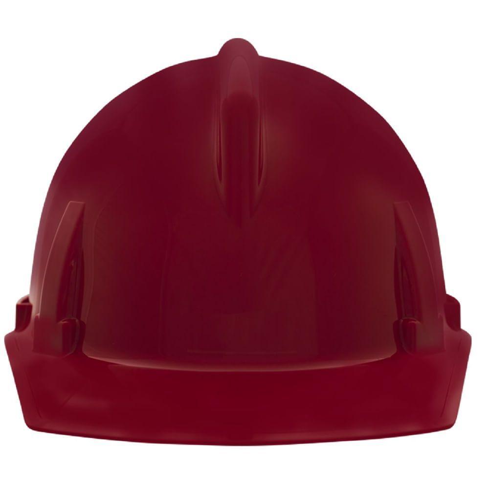 Casco Msa  Gorra Topgard Rojo Fas-Trac III-0