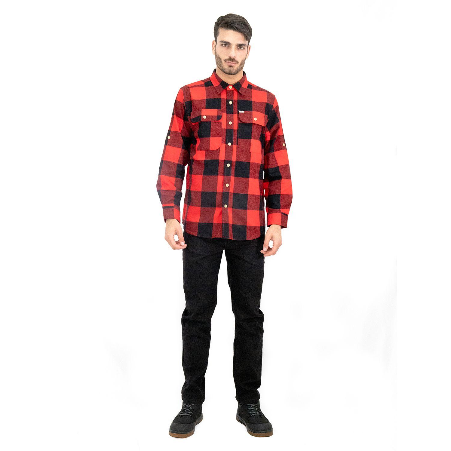 Camisa Quebec Roble Rojo-4