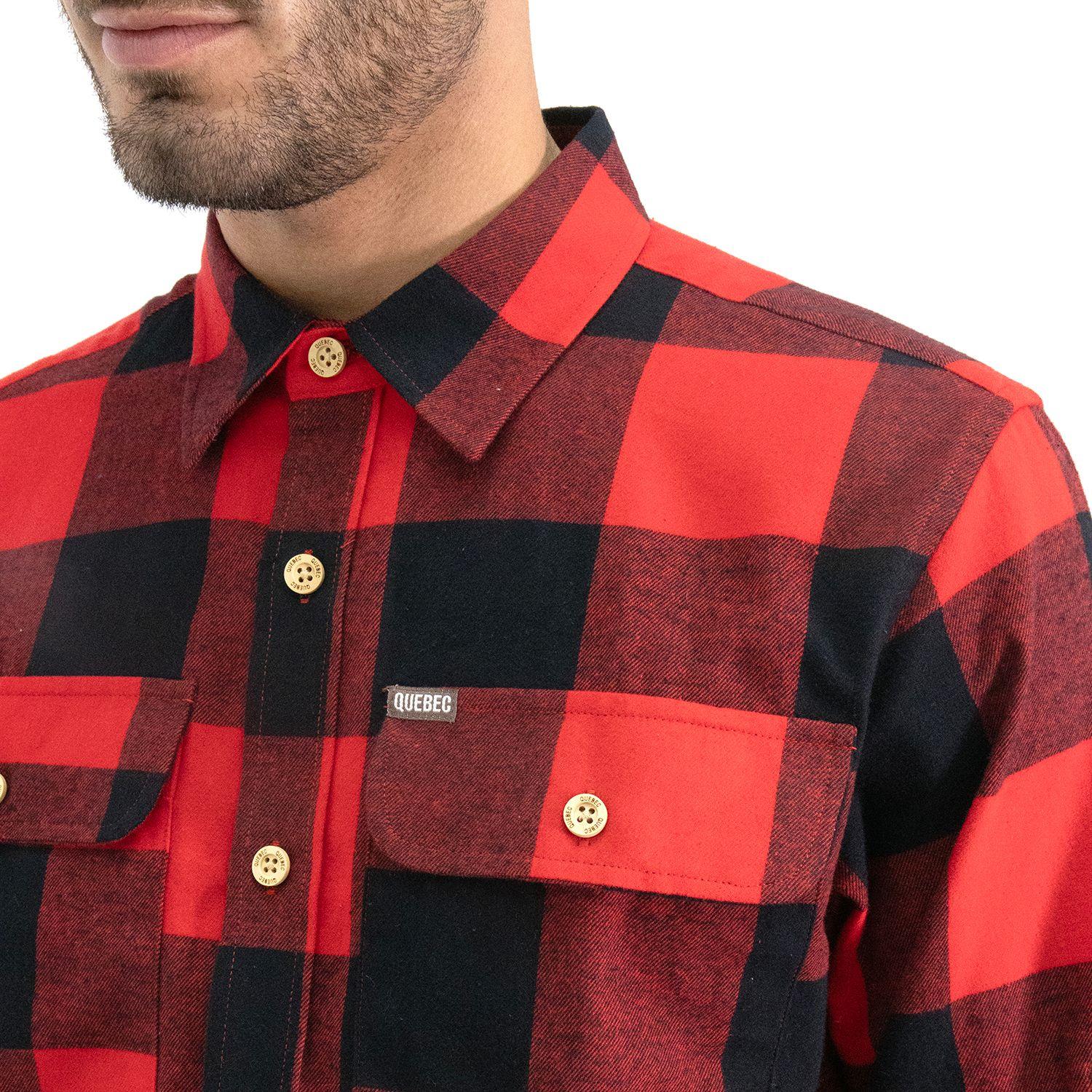 Camisa Quebec Roble Rojo-5
