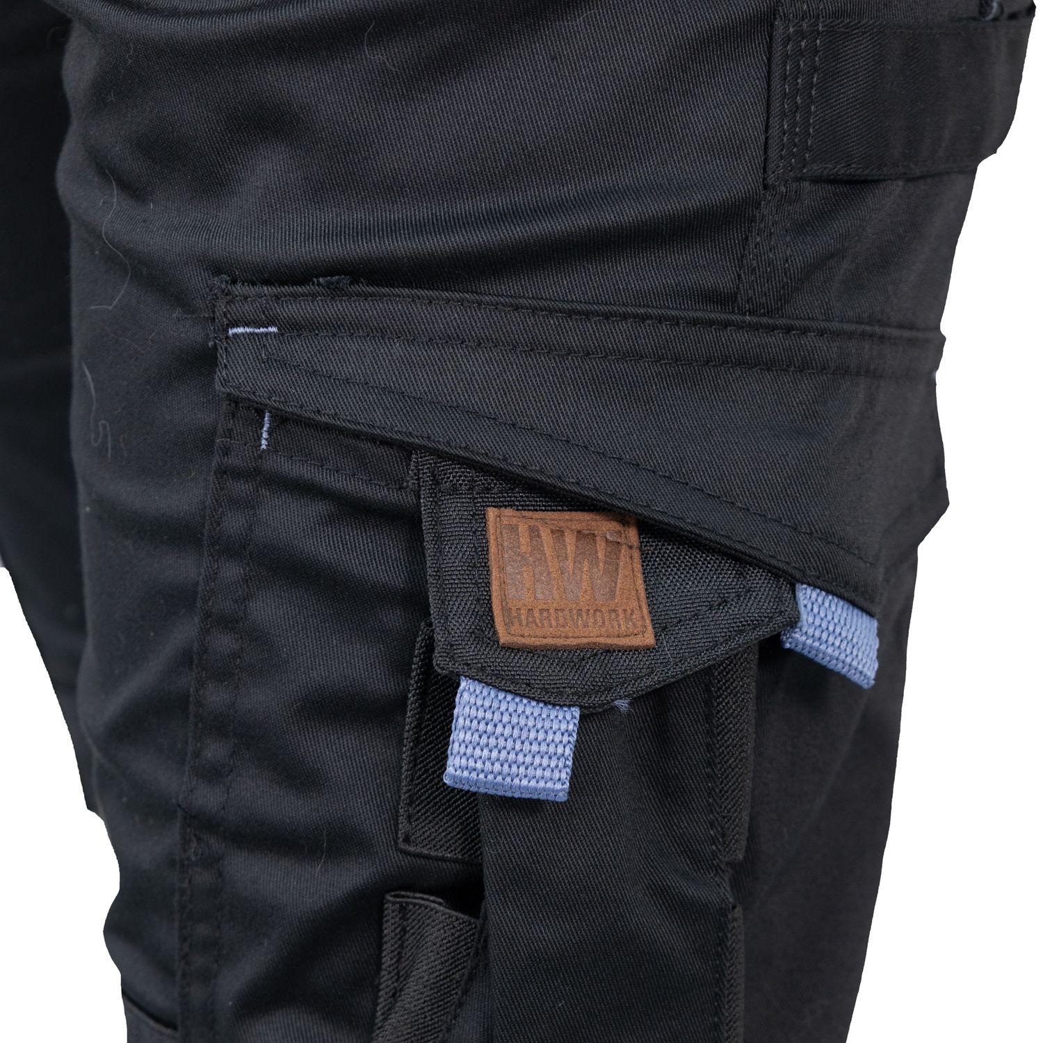 Pantalón Cargo HW Dakota Spandex Mujer Dark Shadow-7