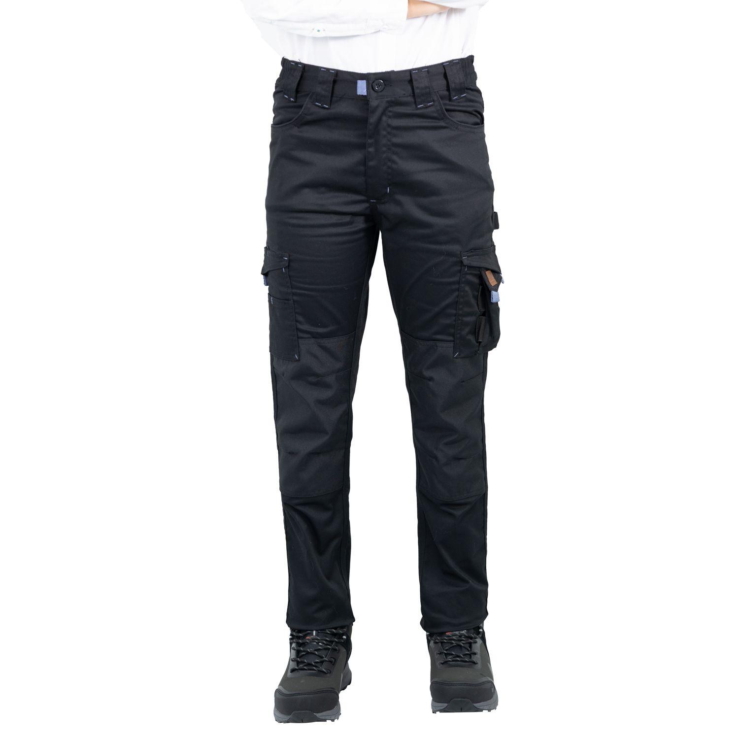 Pantalón Cargo HW Dakota Spandex Mujer Dark Shadow-0