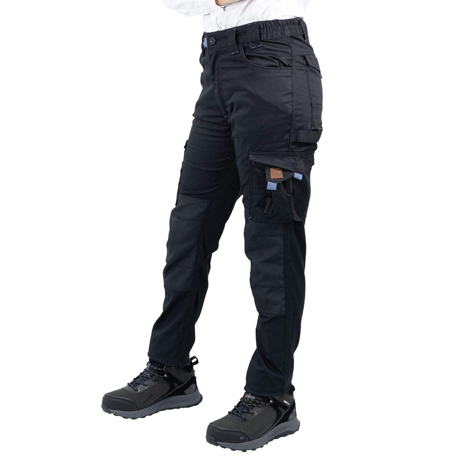 Pantalón Cargo HW Dakota Spandex Mujer Dark Shadow-2
